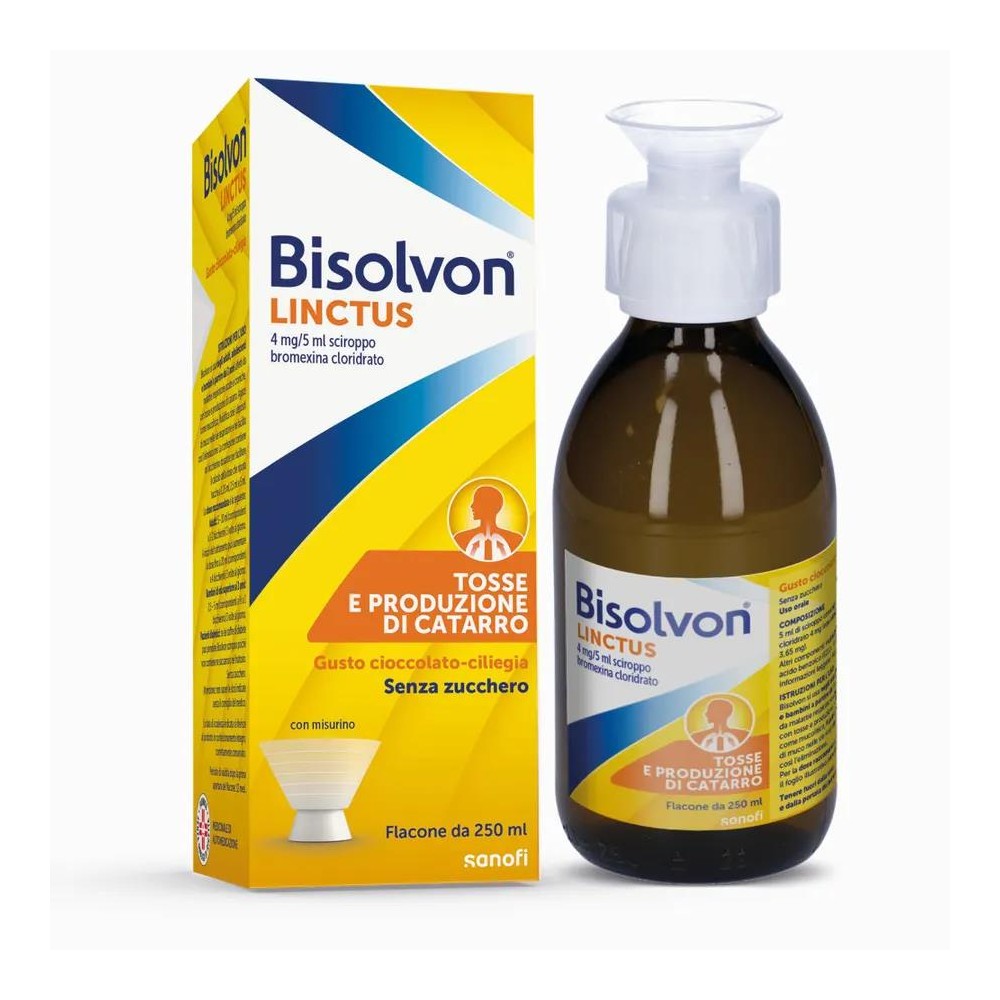 BISOLVON%LINCTUS SCIR FL 250ML