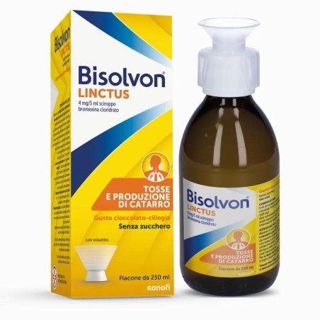 BISOLVON%LINCTUS SCIR FL 250ML
