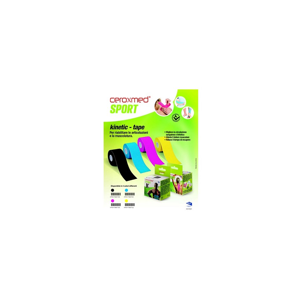 CEROXMED SPORT KINETIC TAPE BL
