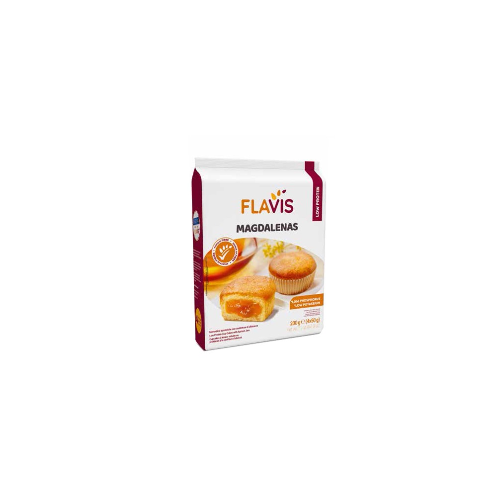 FLAVIS MAGDALENAS ALB 4X50G