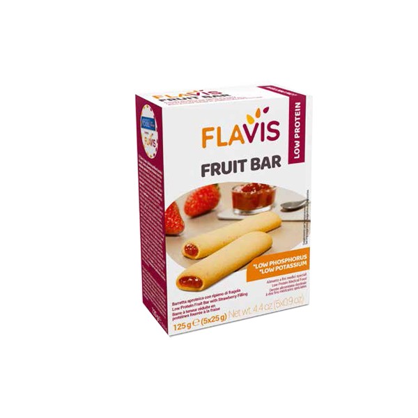 FLAVIS FRUIT BAR 5X25G