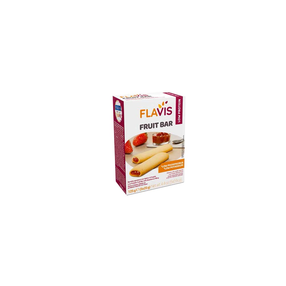 FLAVIS FRUIT BAR 5X25G