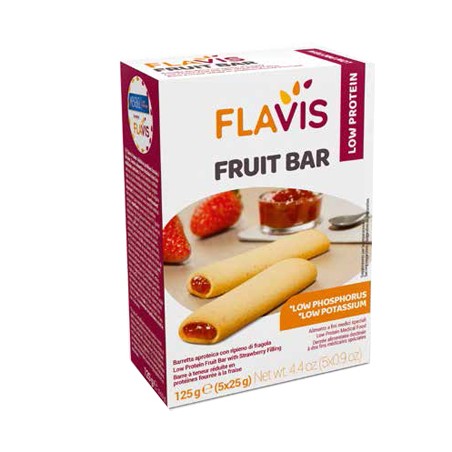 FLAVIS FRUIT BAR 5X25G