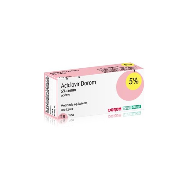 ACICLOVIR DOROM%CREMA 3G 5%