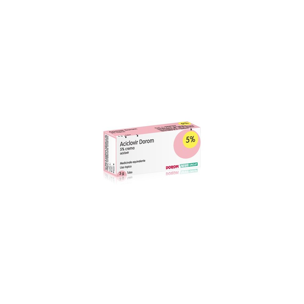 ACICLOVIR DOROM%CREMA 3G 5%
