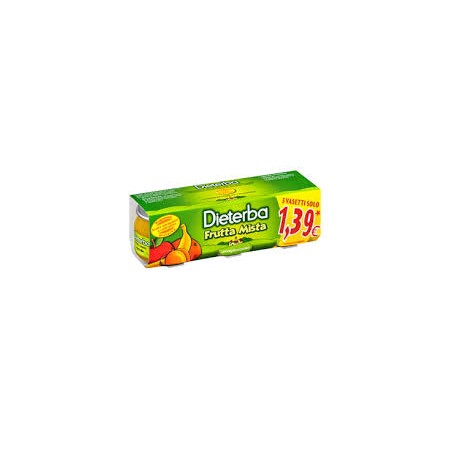 DIETERBA OMOG FRUTTA MIS 3X80G