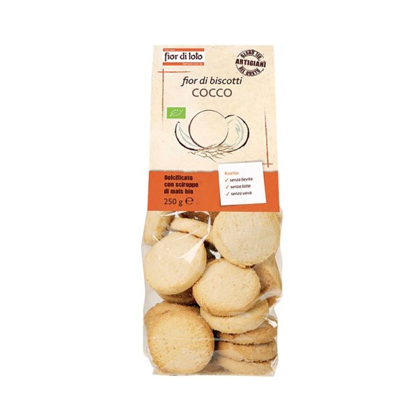 FIOR DI BISCOTTI COCCO 250G