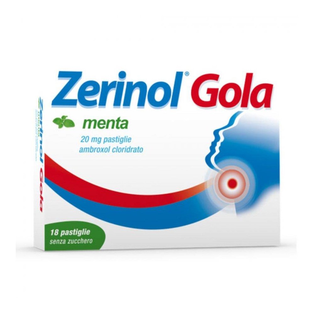 ZERINOL GOLA MENTA%18PAST 20MG