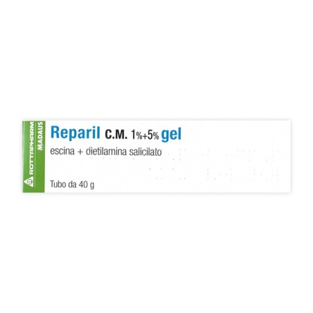 REPARIL%GEL 40G 1%+5%