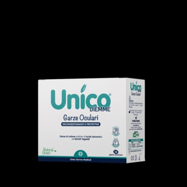 UNICO GARZE OCULARI14PZ