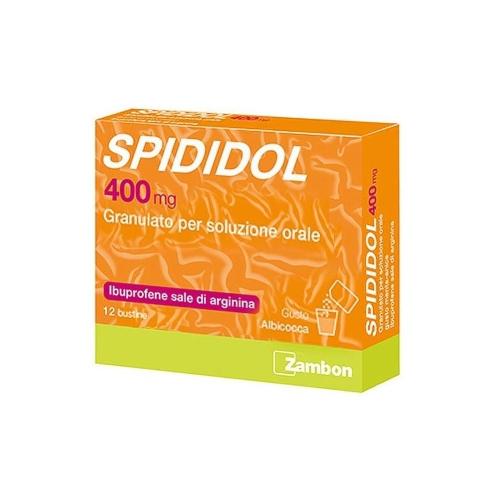 SPIDIDOL%OS GRAT 12BS 400MG AL