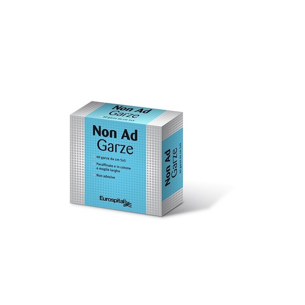 GARZA PARAFF NON AD 5X5 40PZ