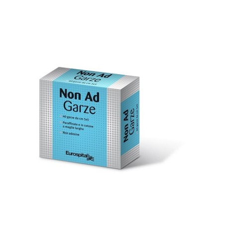 GARZA PARAFF NON AD 5X5 40PZ