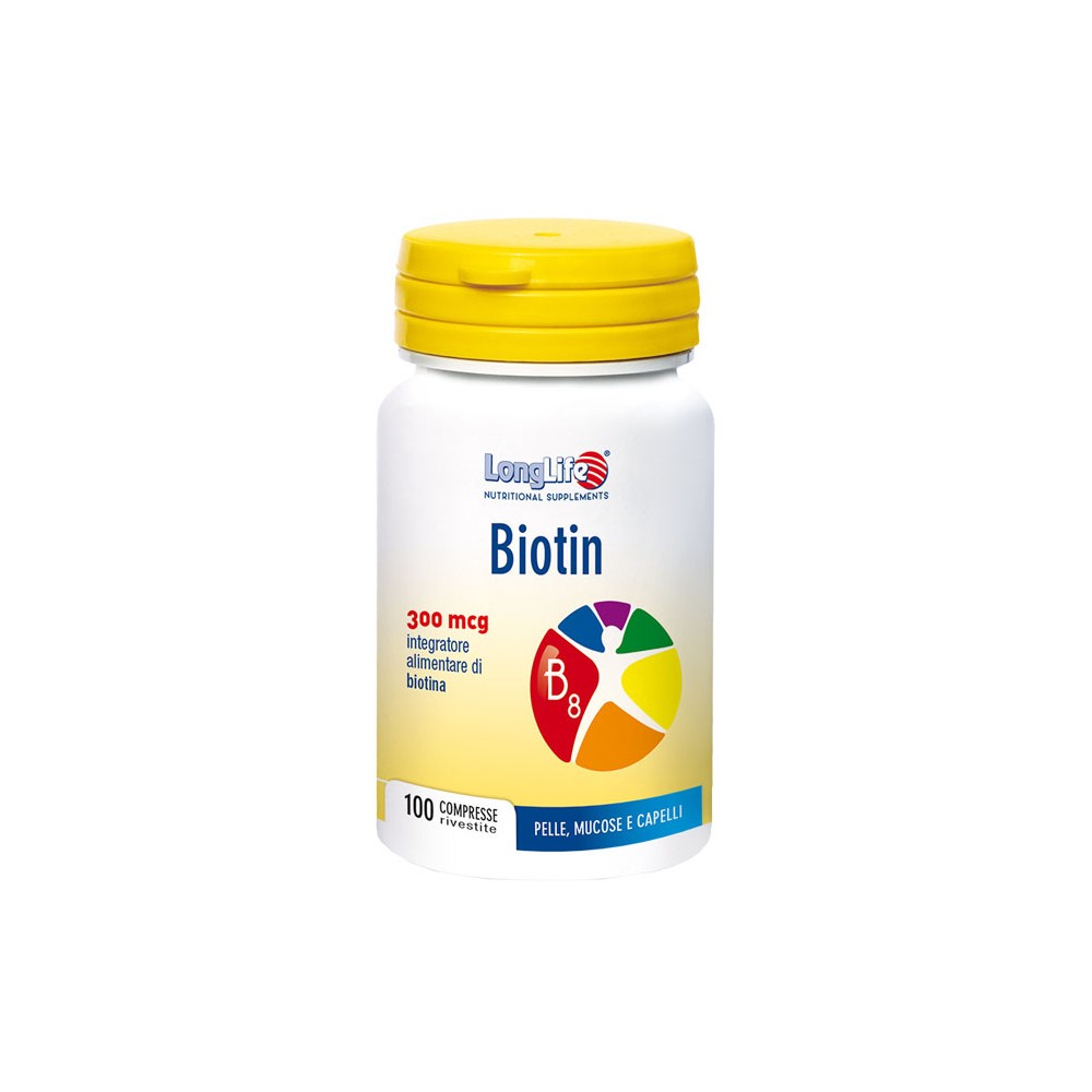 LONGLIFE BIOTIN 100CPR