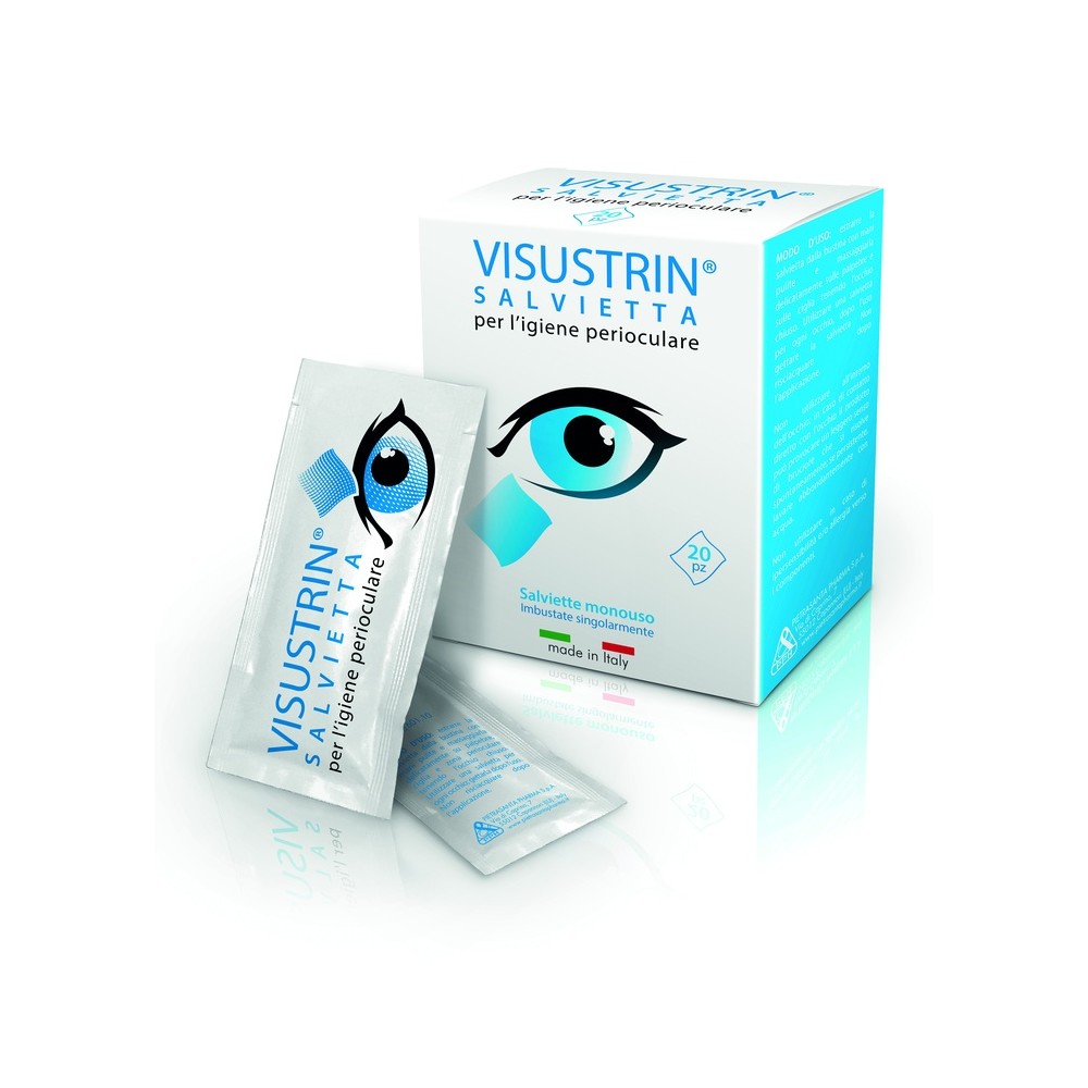 VISUSTRIN SALVIETTA OCULAR20PZ