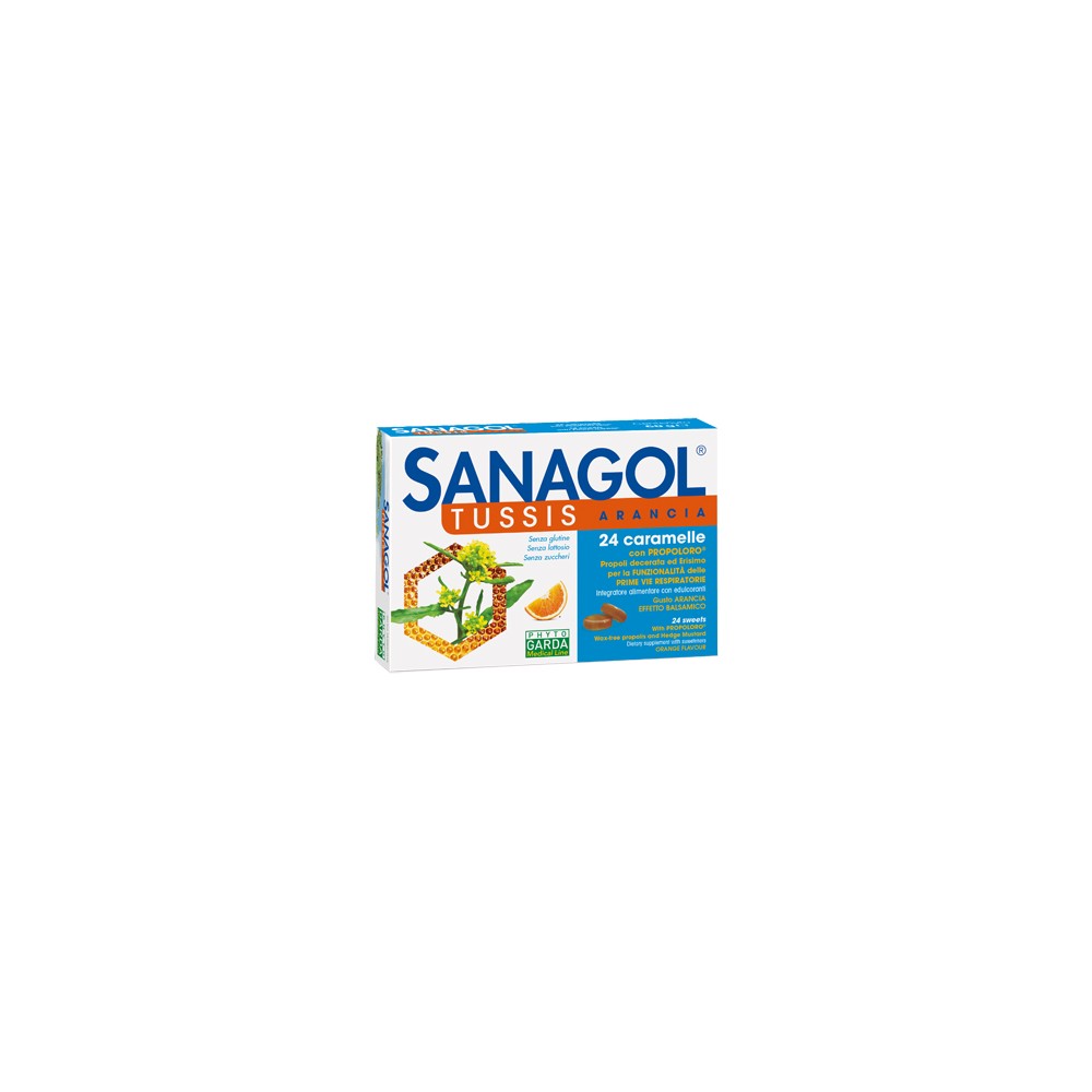 SANAGOL TUSSIS ARANCIA 24CAR