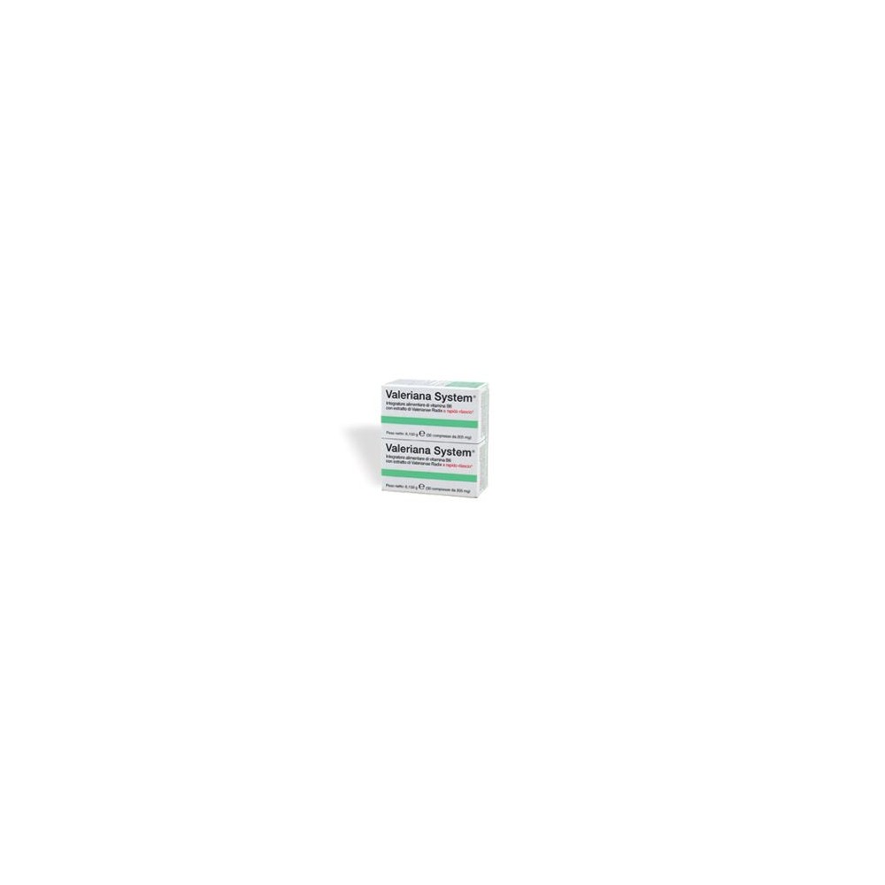 VALERIANA SYSTEM 30CPR+30CPR