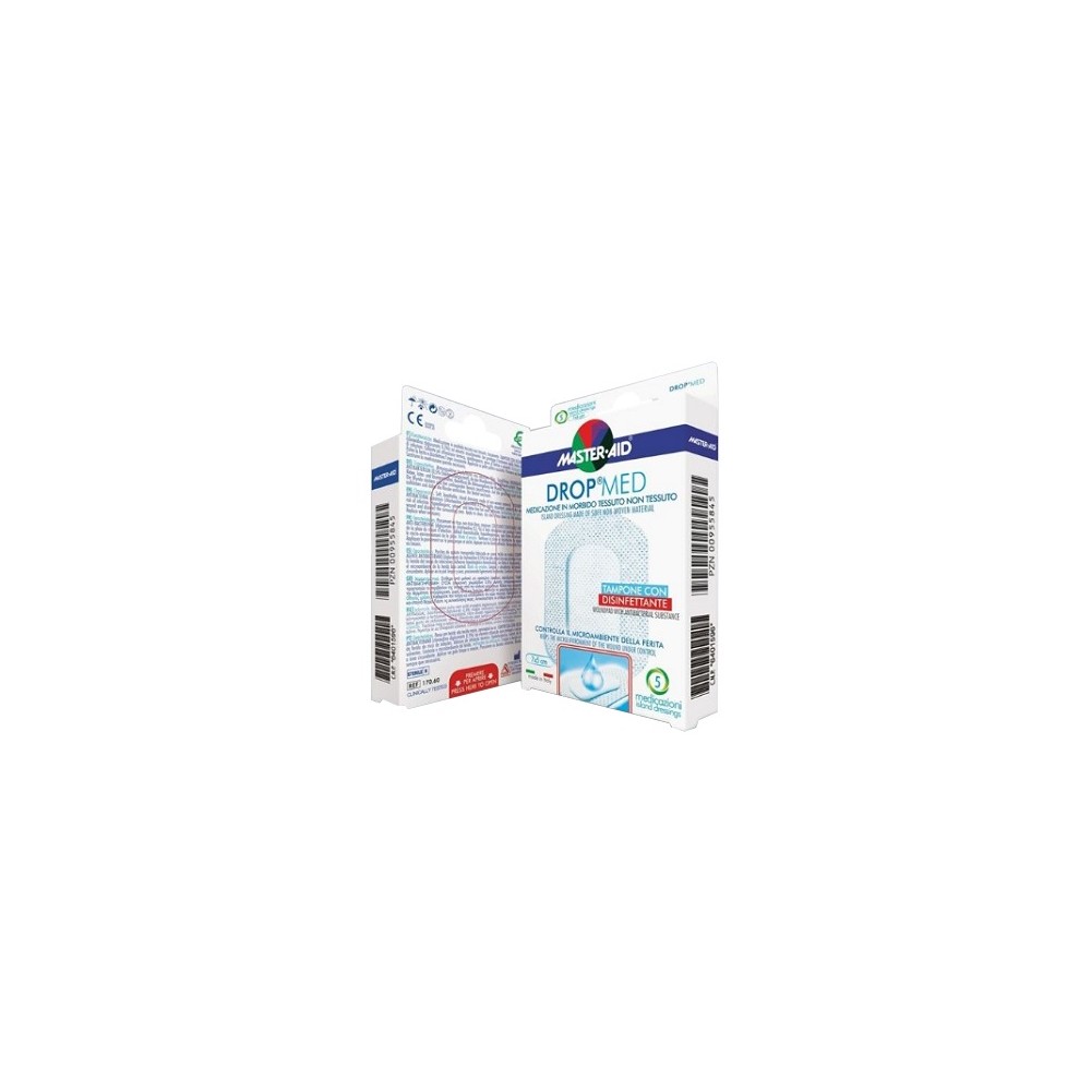M-AID DROP MED 14X14 5P