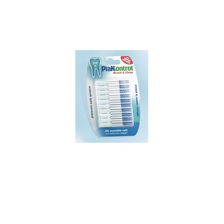 PLAKKONTROL BRUSH&CLEAN 40PZ