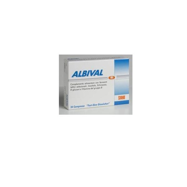 ALBIVAL PROBIOTICO 24CPR