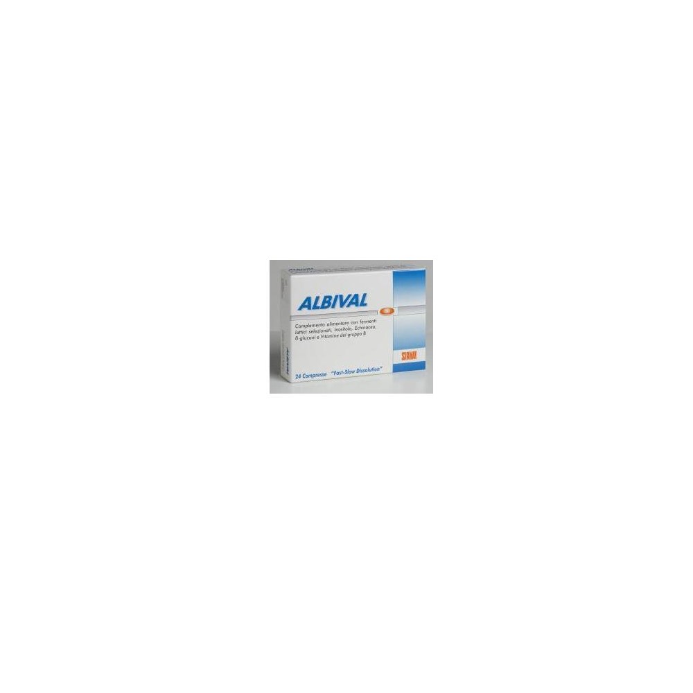 ALBIVAL PROBIOTICO 24CPR