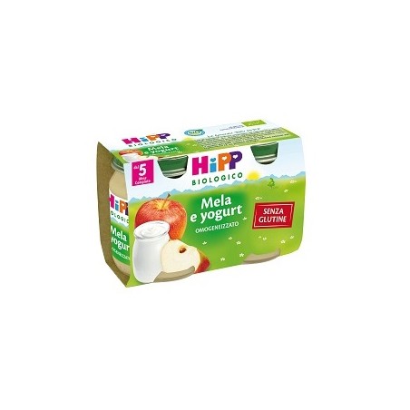 HIPP BIO OMOG MELA/YOGURT2X125