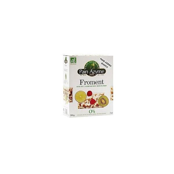 PANE AZZIMO BIO BI 200G