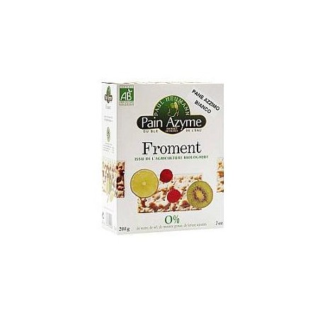 PANE AZZIMO BIO BI 200G