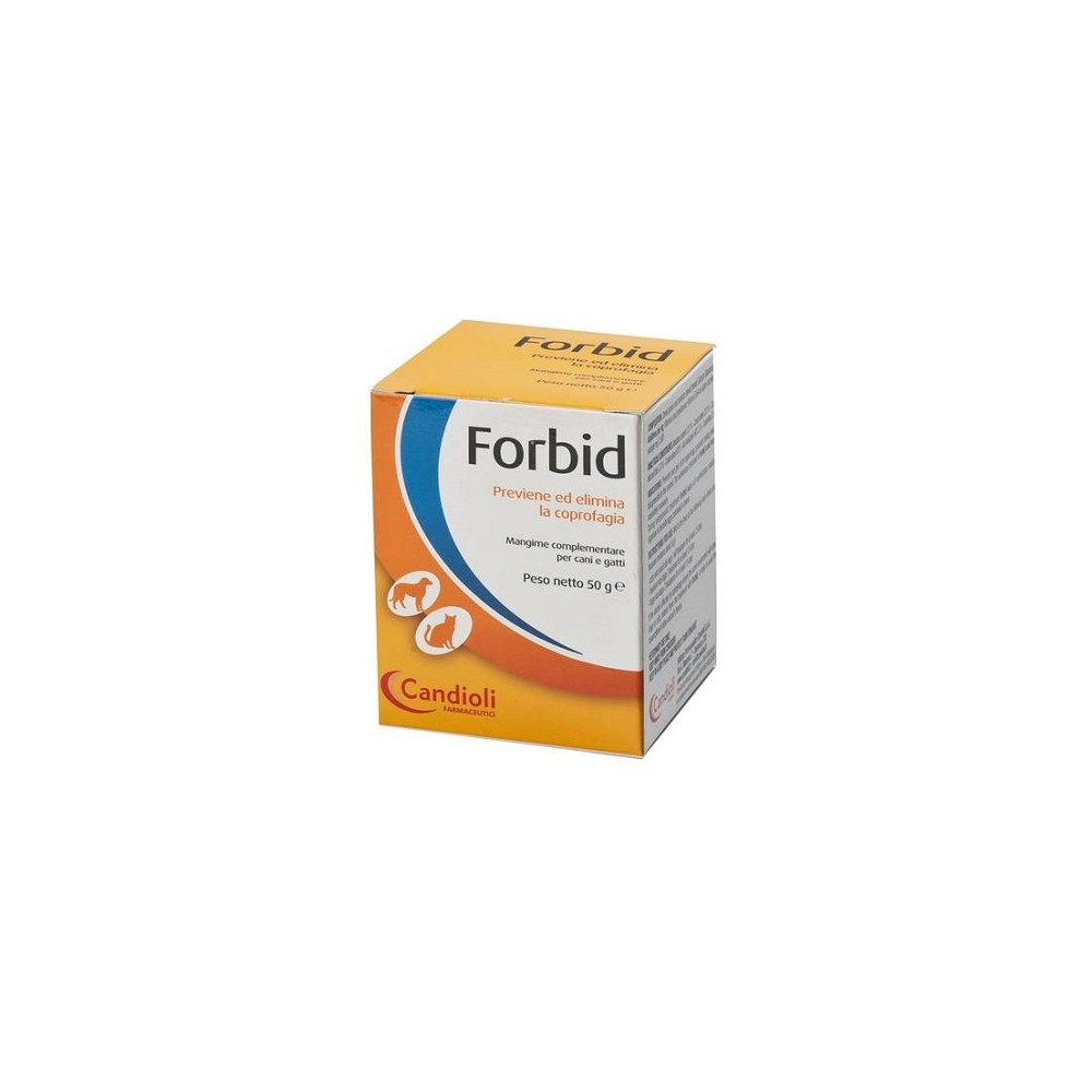 FORBID CANI GATTI POLVERE 50G