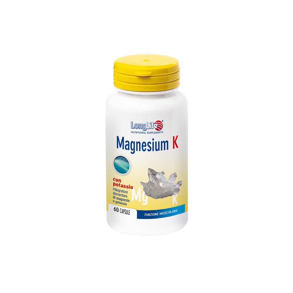 LONGLIFE MAGNESIUM K 60CPS
