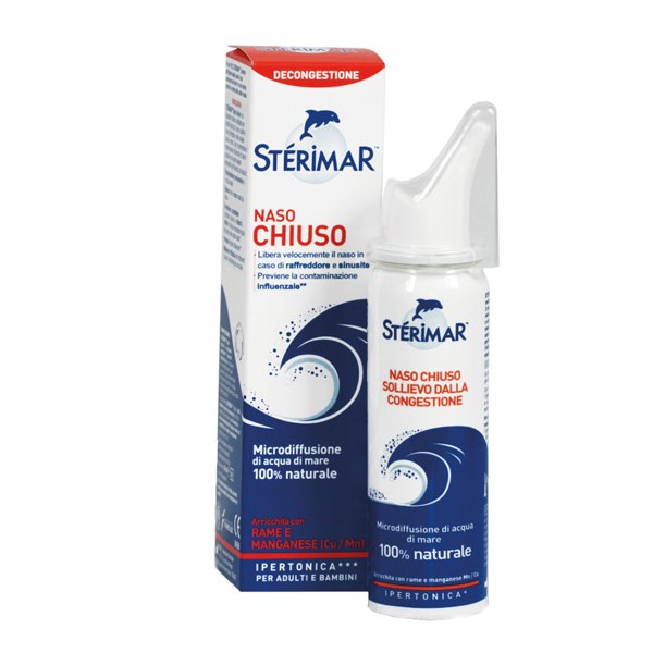 STERIMAR IPERTONICO CU/MN NASO