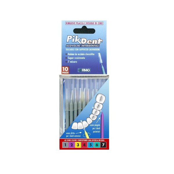 PIKDENT STUZZICOLINO 1GRI 10PZ