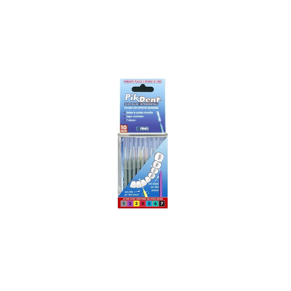 PIKDENT STUZZICOLINO 1GRI 10PZ