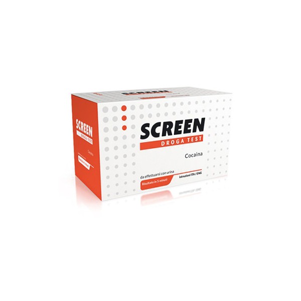 SCREEN DROGA TEST COCAINA