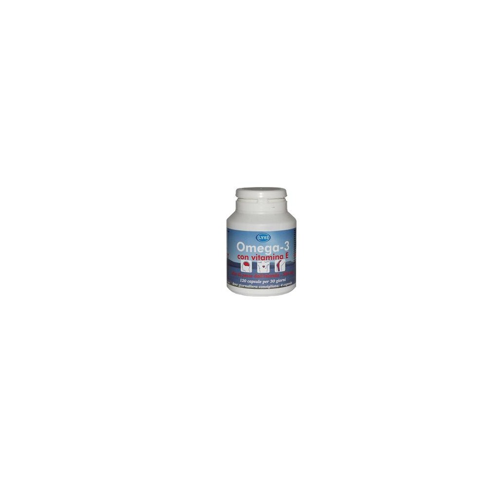 LYSI OMEGA 3 VITAM E 120CPS