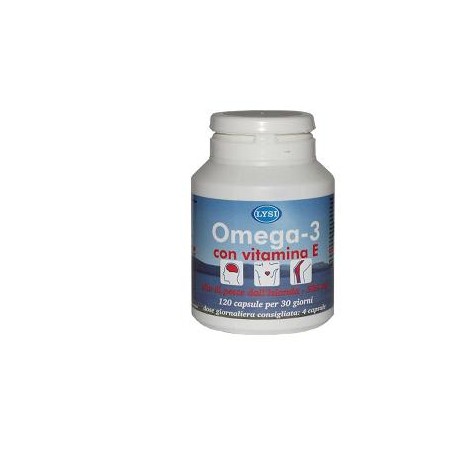 LYSI OMEGA 3 VITAM E 120CPS