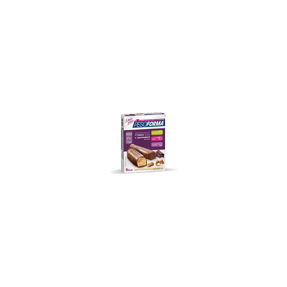 PESOFORMA BARR CIOCC CARAM 12P