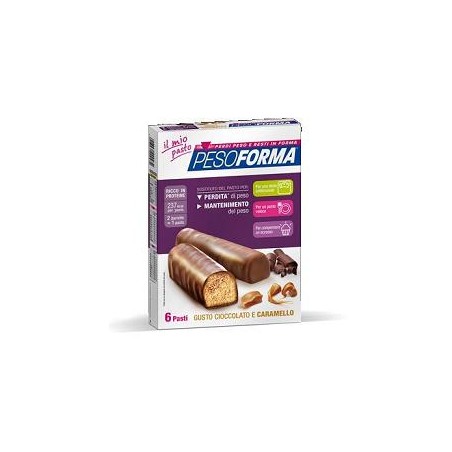 PESOFORMA BARR CIOCC CARAM 12P