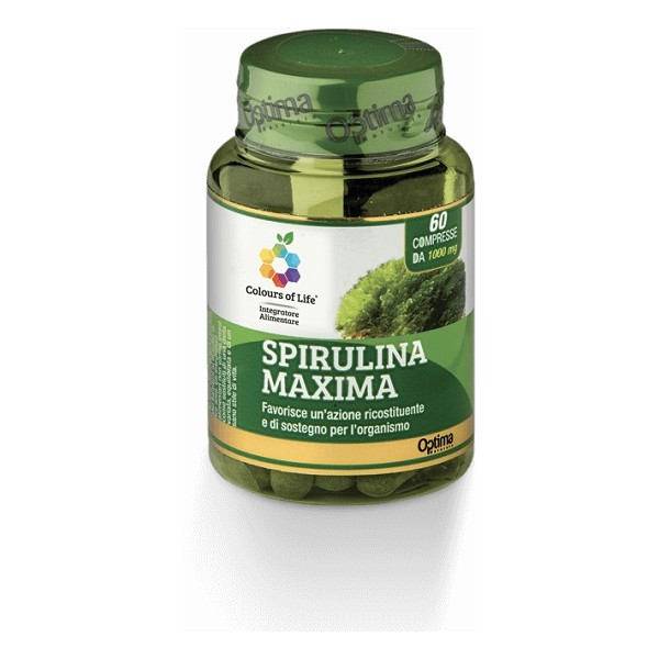 SPIRULINA MAXIMA 60CPR COLOURS