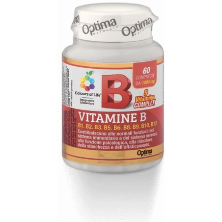 VITAMINE B COMPL 60CPR COLOURS
