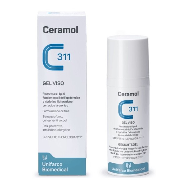 CERAMOL GEL VISO 50ML