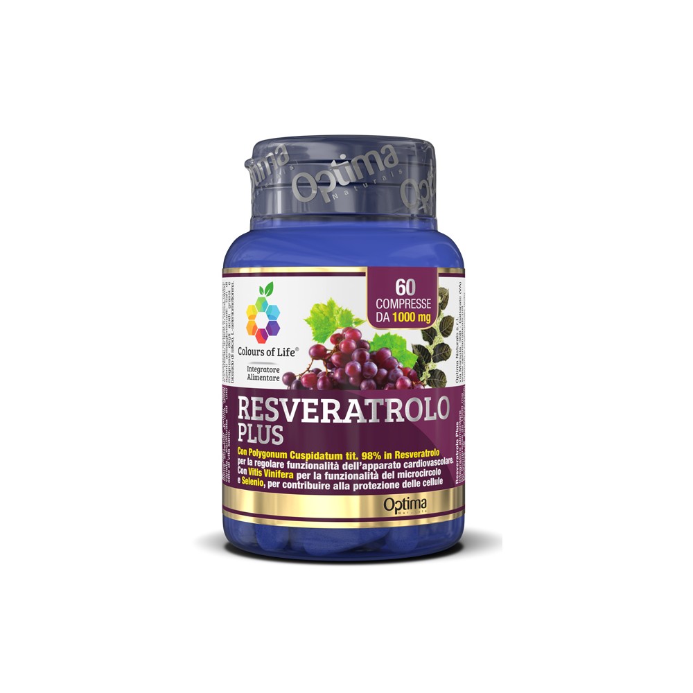 RESVERATROLO 60CPR COLOURS