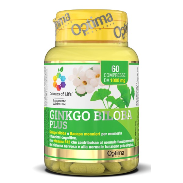 GINKGO BILOBA 60CPR COLOURS