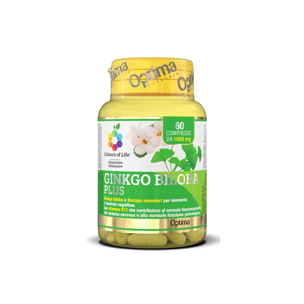 GINKGO BILOBA 60CPR COLOURS
