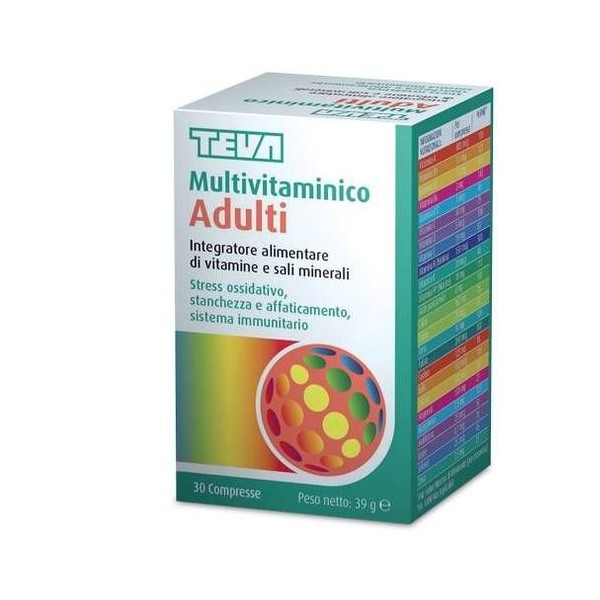 MULTIVITAMINICO ADULTI 30CPR