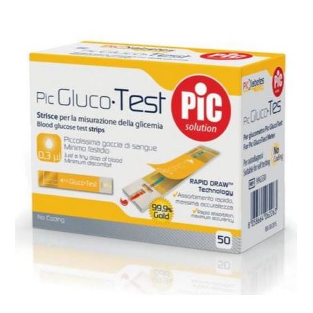 PIC STRISCE GLUCOTEST 50PZ