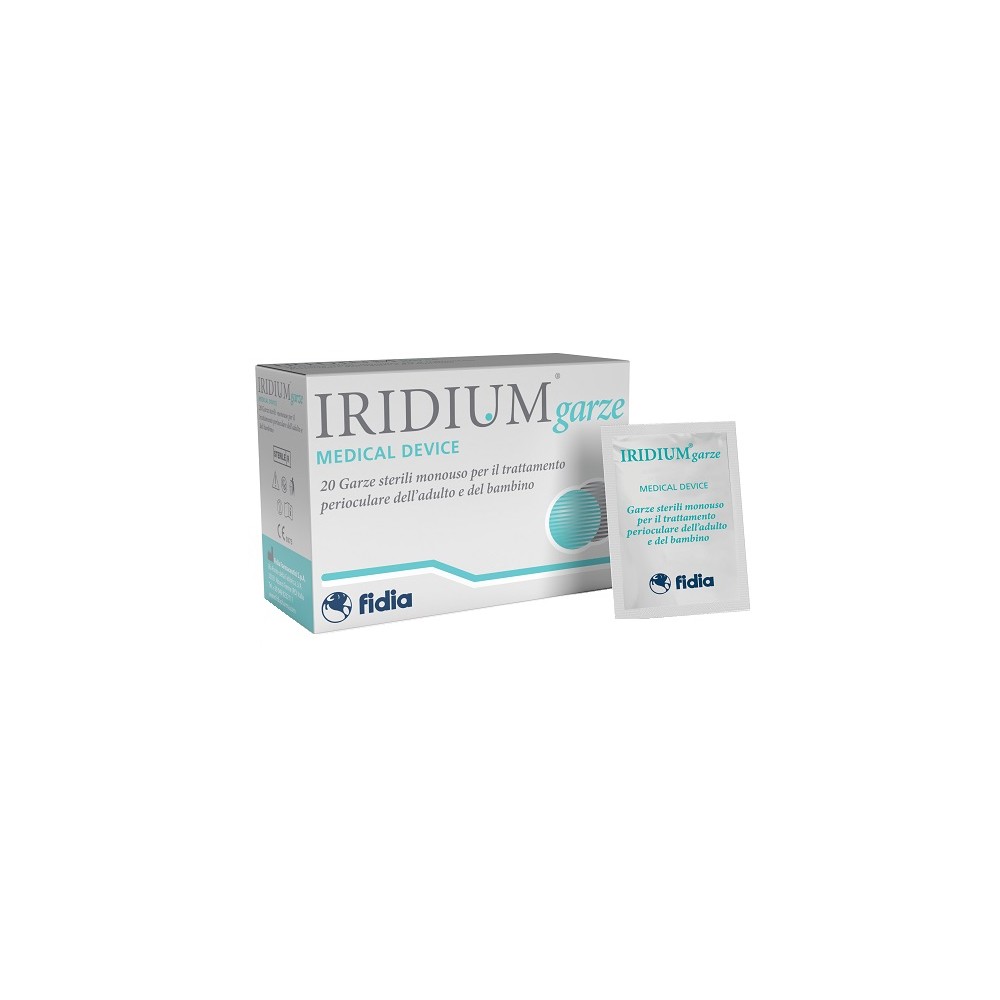 IRIDIUM GARZA OCULARE MED 20PZ