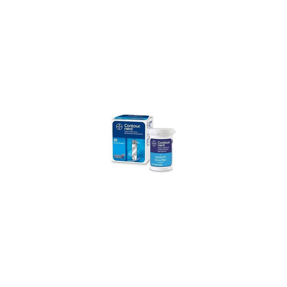 CONTOUR NEXT GLICEMIA 25STR