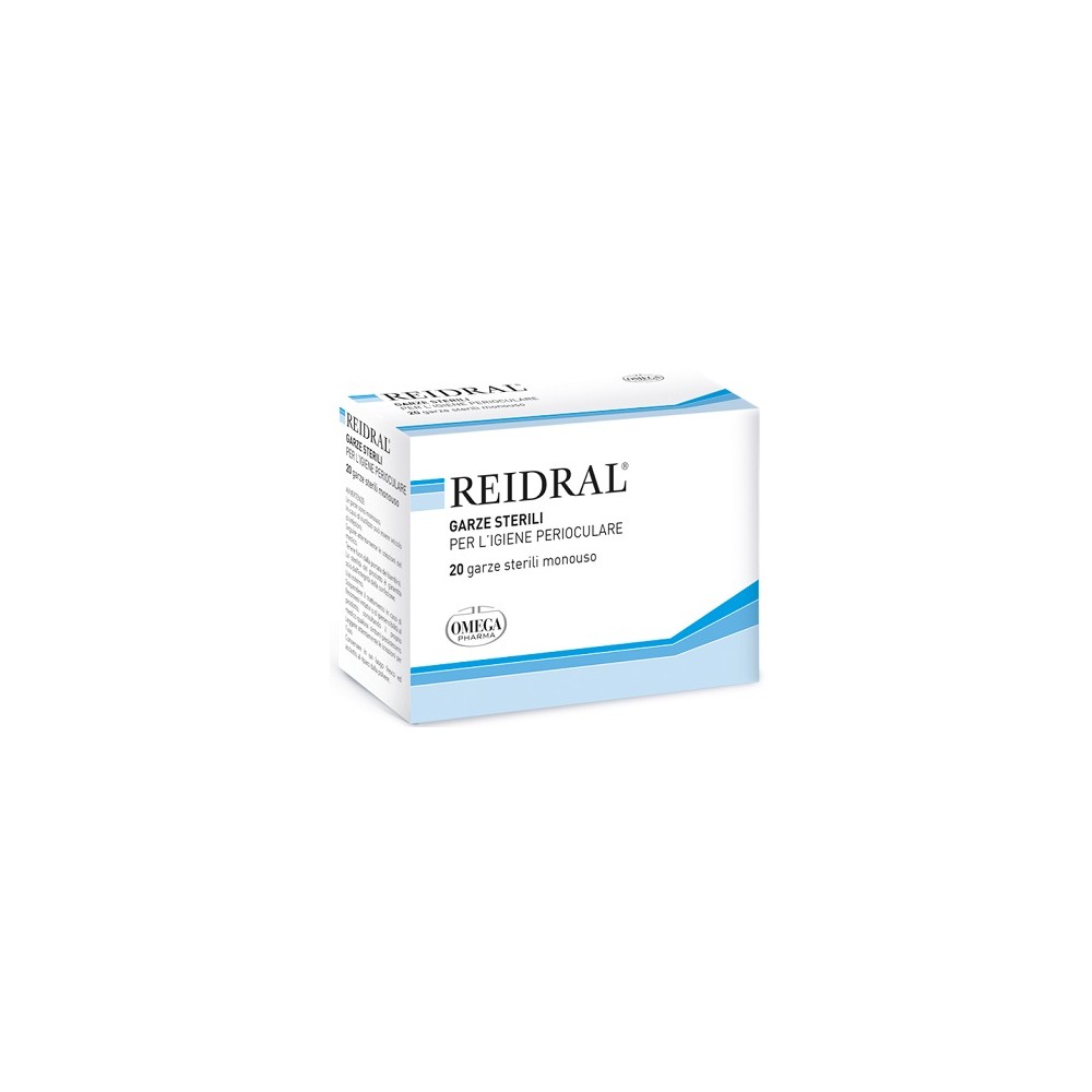 REIDRAL GARZE OCULARI 20PZ