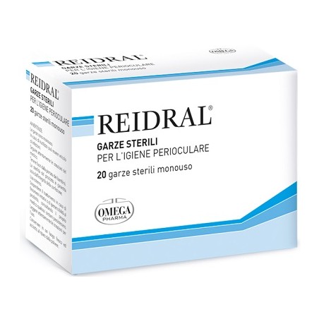 REIDRAL GARZE OCULARI 20PZ